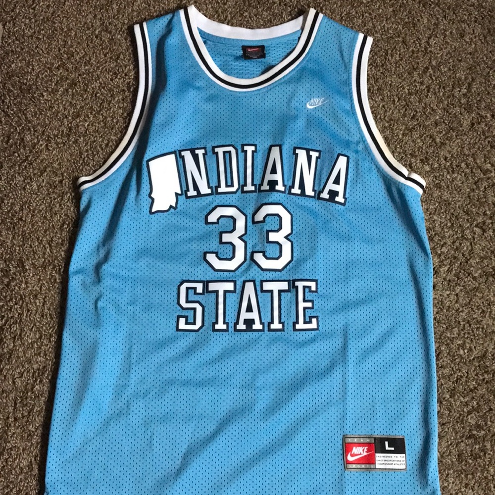 Throwback Larry Bird College Jersey
